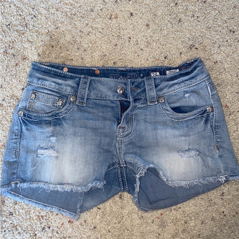 Miss me, size 26 jean shorts